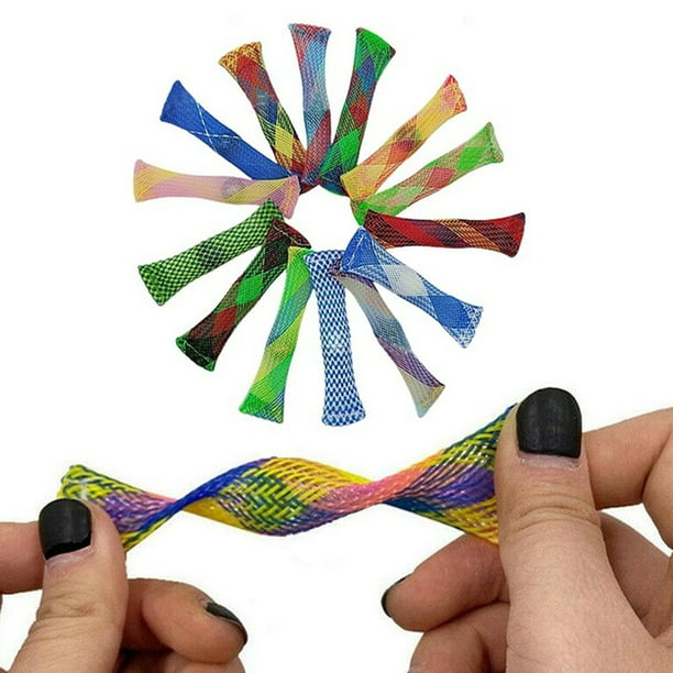Pack De 6 Palitos Sensoriales De Silicona Para Aliviar El Estrés – Juguetes Táctiles Silenciosos Para Niños Con TDAH Y Ansiedad, Multicolor