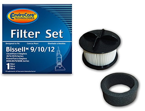2 DVC for Bissell Style 9 & 10 HEPA Filter CleanView Powerforce Bagless Vacuum 