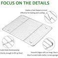 thumbnail image 1 of Cribun Cooling Rack Stainless Steel Set of 2 Cookie Sheets , Non Toxic & healthy, Rust Free & Less Stick, Easy Clean & Dishwasher Safe 15.3"*11.3"*0.6", 1 of 6