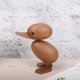 thumbnail image 1 of Estatua de Pato de Madera Yuxing Decoración para Niños 9 cm, 1 of 5