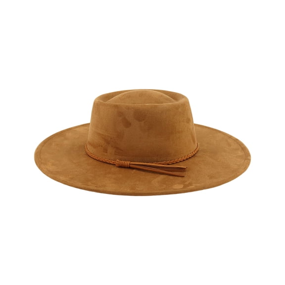 Fedoras Hat Panama Hat Braided Belt Fringe for Women Men Photo Props Western for Men Women Unisex Wear Headwear