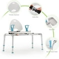 OasisSpace Heavy Duty Sliding Bathtub Transfer Bench 450lbs, Shower