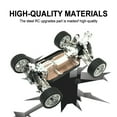 thumbnail image 3 of Baohd RCGOFOLLOW Aluminum Alloy Precision Car Frame Strong Chassis Frame For 1/14 Rc Car Frame Wltoys 144001 RC Car Part Titanium, 3 of 6