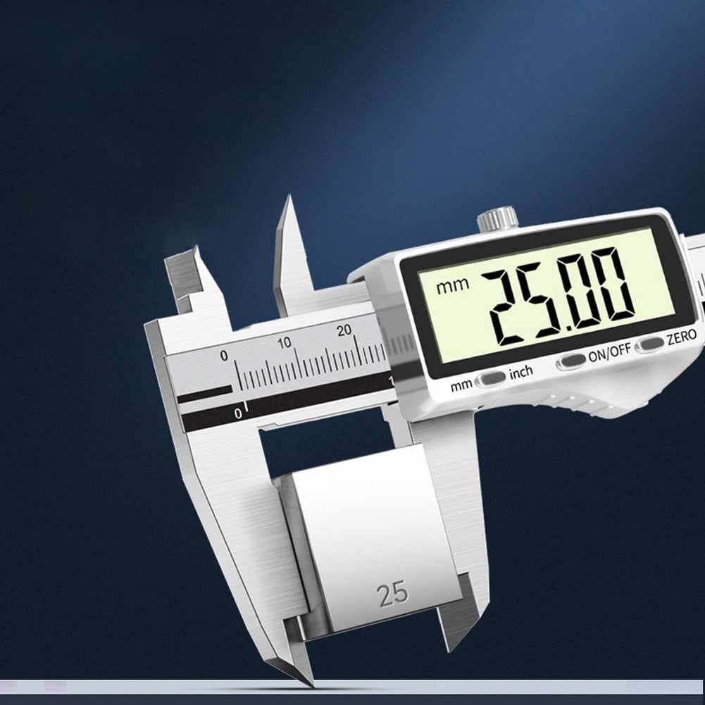 yaaqii Rechargeable Vernier Digital Caliper High for Precision Jewelry Depth Gauge