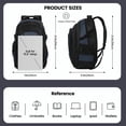 thumbnail image 4 of New York Xpress 25L Lightweight Travel Backpack Water-Resistant Casual Daypack for School, Travel, and Outdoor Activities,Navy,8160, 4 of 7