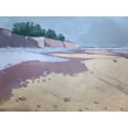 thumbnail image 2 of Rufo, John 18x15 Black Ornate Wood Framed with Double Matting Museum Art Print Titled - Fourth Cliff, 2 of 4