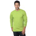 thumbnail image 2 of Bayside USA L/S 100% T LimeGrn, 2 of 2