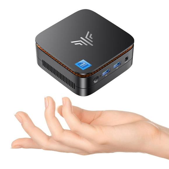 KAMRUI Essenx E1 Mini PC, 16GB DDR4 RAM 256GB M.2 SSD, Mini Computer Intel Twin Lake N150 (up to 3.6GHz), Desktop Computer Dual 4K, Ethernet, WiFi, Bluetooth for Business, Office, Home