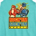 thumbnail image 2 of Rock 'Em Sock 'Em Robots - Red Rocker, Blue Bomber - Toddler and Youth Girls A-line Dress, 2 of 4