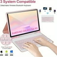 thumbnail image 6 of Flip-Top Keyboard Case for Samsung Galaxy Tab A9, Detachable Wireless Keyboard Cover, 6 of 11