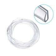 Leke 10ft Clear Strip Car Door Edge Trim Molding Rubber Guard Scratch Protector Decor