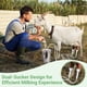 thumbnail image 3 of Máquina de ordeño manual Timcorr dispositivo de ordeño de cabras 2 litros bomba de vacío manual para vacas y ovejas, 3 of 8