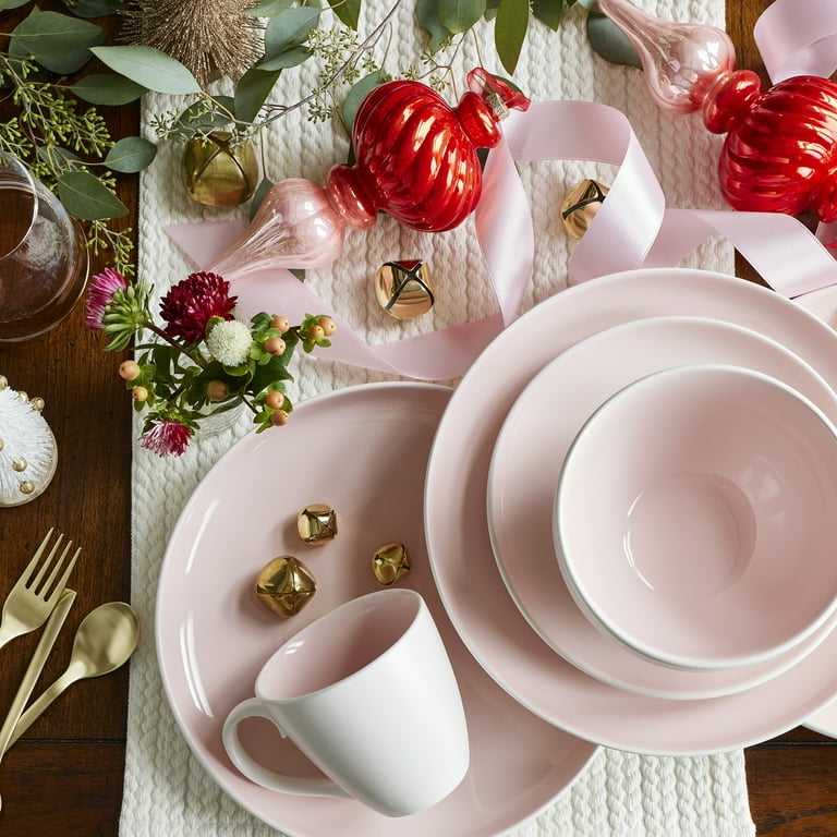 pack) Better Homes Gardens Blush Vivian Stoneware Mug