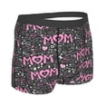 thumbnail image 3 of Disketp Lovely Mom Ever Men'S Boxer Briefs,Soft And Breathable Cotton Underwear With Comfortflex Waistband, 3 of 8