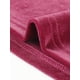 thumbnail image 5 of TOP DE VELVET INSPIRADOR CHIC PARA MUJERES CUELLO CUADRADO MANGA LARGA BLUSA S ROSA FUERTE, 5 of 6