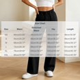 thumbnail image 3 of VBVC Women's Wide Leg Jeans with Pockets , Elastic Waist Pull On Denim Pants For Women, XS-XL, 3 of 6