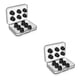 thumbnail image 1 of Kearding 12 unids/set esponja de espuma viscoelástica tapones para los oídos almohadilla de repuesto para auriculares en la oreja transpirable y Type3 NO3, 1 of 5