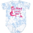 thumbnail image 3 of Inktastic My Aunt Loves Me Girls Baby Bodysuit, 3 of 5