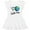 AA-White, variant on Inktastic Every Day is Earth Day Girls Toddler Dress