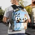 thumbnail image 6 of Kowoue Bluey Pattern Casual Backpack – School Backpack Lightweight & Ergonomic Design, Water-Resistant, Spacious & Comfortable, Travel, 6 of 6
