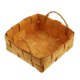 thumbnail image 1 of WHAMVOX 1Ud Cesta Portátil De Madera Khaki Para Almacenaje Y Organizador De Hogar Con Asa, 1 of 7