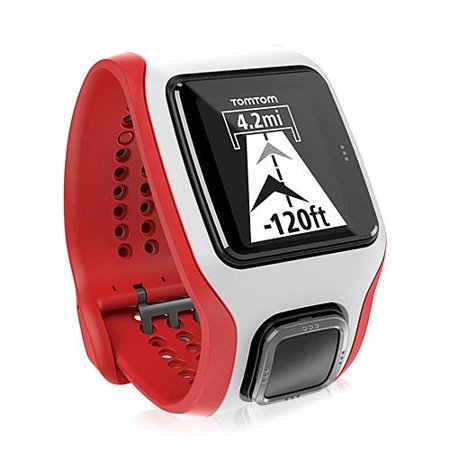 TomTom Runner Cardio GPS Watch (White) (Best Gps In The World)