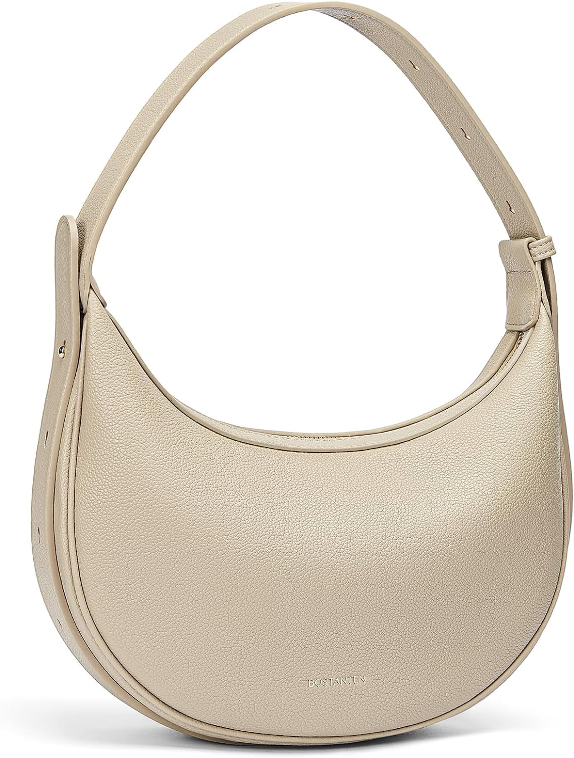 Crescent Shoulder Bag for Women Trendy Crossbody Hobo Purse Vegan Leather Clutch Handbag Adjustable Strap