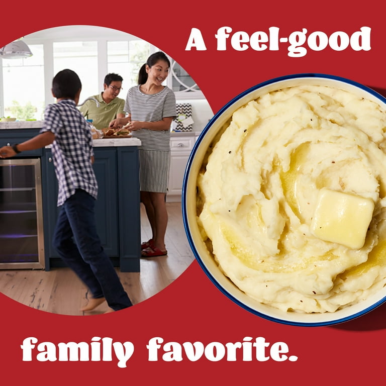 Bob Evans Gluten Free Original Mashed Potatoes Tray 24 oz Refrigerated