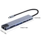 thumbnail image 2 of USB C Dongle A Adaptador Compatible Multiport 8/10 en 1 Con Lector Tarjetas 3.0 4K 30Hz 100W PD para Pro/Air, 2 of 7