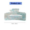 thumbnail image 3 of Unique Hair Claw Clip Large Colorful Hair Claw Hair Adornment Lovely Nacreous Hair Claw Clip Hair Ornamentation, 3 of 4