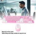 thumbnail image 3 of 2.4G Wireless Keyboard and Mouse Combo, Ergonomic Plug and Play Set for Computer, Reliable 10 Meters Control Distance, Long Lasting Use Without Fading, 3 of 7