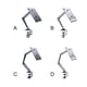 thumbnail image 5 of Cateissary Soporte para libros de aleación de aluminio, ángulo ergonómico ajustable, Universal, giratorio de 360 ​​grados, soporte para Videojuegos y accesorios Plata tipo 2, 5 of 6