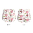 thumbnail image 3 of Balery Cow And Pig Pattern Women's Running Shorts with Liner 2 Pockets Elastic Workout Athletic Gym Yoga Shorts-Small, 3 of 7