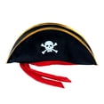 thumbnail image 2 of Sombrero Pirata Parche Ojo Capitán Caribeño Niños y Adultos (para Niños) ER, 2 of 5