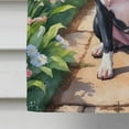thumbnail image 2 of Staffordshire Bull Terrier Spring Path House Flag, 2 of 7