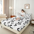 thumbnail image 4 of Castle Fairy Boys Girls Animal Snake Twin Sheet Sets,Bohemian Moon Stars Bedding, 4 of 7