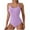 Purple-466, variant on Limited Stock,Women's Solid Color Backless Strap Bikini Swimsuit, Mesh Bikini Set, Comfortable Beach Swimwear, Available in Multiple Sizes Trendy Style|Nylon,Spandex,Purple,Sopatenor