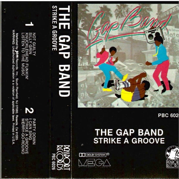The Gap Band – Strike A Groove (Cassette)