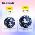 thumbnail image 2 of Bomba de goma Playground Balls U&C Planet, paquete de 2 unidades, 22 cm, 2 of 9
