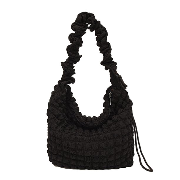 Bolso Bandolera Bsvklp Lindo Plisado Burbujas Tela Suave