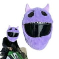thumbnail image 2 of Cartoon Plush Animal Motorcycle Full Helmet Cover Funny Protection Fabric, 2 of 8