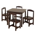 TMS Hayden Kids' 5Piece Table and Chairs Set, Multiple Colors