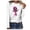 White, variant on Tejiojio Women Clothes Fashion Woman Causal Round Neck Printing Blouse Short Sleeve T-Shirt Summer Tops