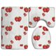 thumbnail image 1 of ABPHQTO fresa Juego de alfombras de baño de 3 piezas Alfombra de baño Alfombra de contorno y tapa de inodoro ABPHQTO  Cont-CHAPPLE-21116, 1 of 2