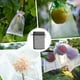 thumbnail image 2 of Bolsas de protección de frutas Uxcell 200 Pack - Bolsas de red para frutas de 4x6 pulgadas con cordón aplicables a plantas (Negro), 2 of 7