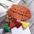 thumbnail image 5 of Bangcool Tassel Bag Charm Multi-purpose Decorative Key Ring Purse Charm Tassel Bag Charm, 5 of 5