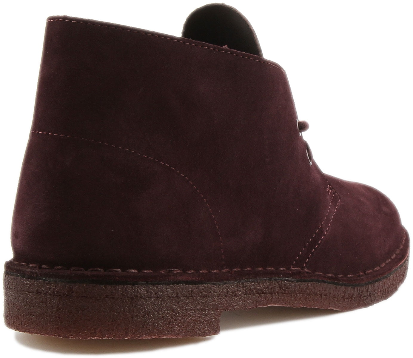 Burgundy hot sale desert clarks