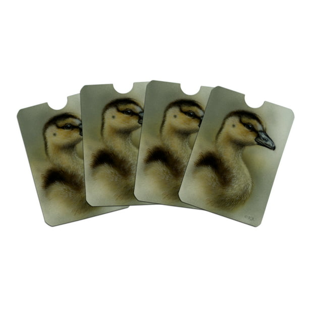 Graphics and More - Gosling Baby Goose Geese Credit Card RFID Blocker Holder Protector Wallet ...