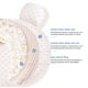 thumbnail image 5 of Almohadas Para Bebés, Almohadas Suaves Para Dar Forma A La Cabeza, Cojín Para Dormir Para Recién Nacidos Unisex, Almohadas Para Dormir Con Orejas De Oso Cateissary BA001279-02, 5 of 6