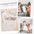 thumbnail image 4 of Gather & Knot Drawstring Gift Bags | 22" Extra Large | Happy Birthday | Premium Canvas | Reusable Fabric Wrap for Kids, Adults | Gender Neutral | Mix & Match Set, 4 of 4